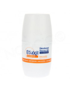 ETIAXIL Déodorant Douceur 48h sans aluminium Roll-on de 50ml Etiaxil - 1