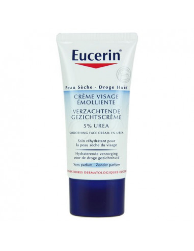 EUCERIN Crème visage 5% Urée Tube de 50ml Eucerin - 1