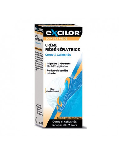 Excilor Crème Régénératrice Corne & Callosités 50ml Cooper - 1