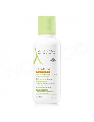 Aderma Exomega Control Crème Emolliente Anti-grattage Flacon airless 400ml Aderma - 1