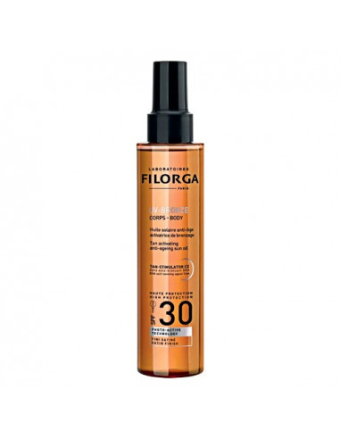 Filorga UV-Bronze SPF30 Corps Huile Solaire Anti-Âge Activatrice de Bronzage 150ml Filorga - 1