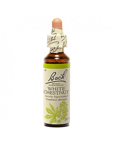 Fleurs de Bach n°35 White Chestnut - Marronnier Blanc 20ml  - 1