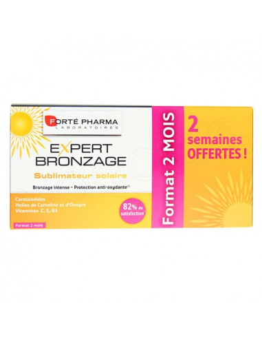 Forte Pharma Expert Bronzage 2 mois de cure dont 2 semaines OfferteS Forté Pharma - 1