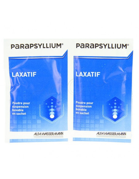 Sachets bleus de Parapsyllium Poudre