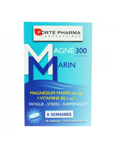 Forté Pharma Magné 300 Marin 56 comprimés Forté Pharma - 1