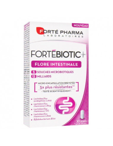 Forté Pharma FortéBiotic+ Flore Intestinale 30 gélules Forté Pharma - 1