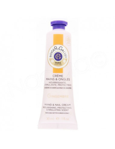 Roger Gallet Crème Mains & Ongles Gingembre. 30ml