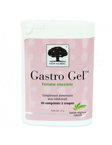 New Nordic Gastro gel femme Enceinte. 30 comprimés à croquer