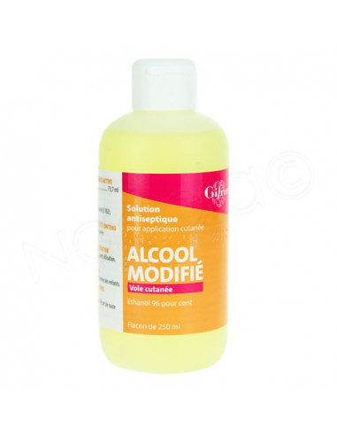 Gifrer alcool modifié Solution antiseptique. Flacon 250ml