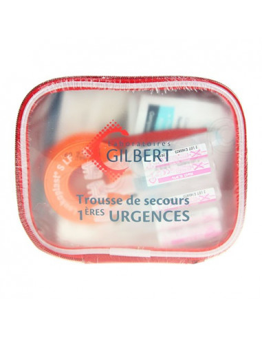 Gilbert Trousse de Secours Essentielle 1ères Urgences