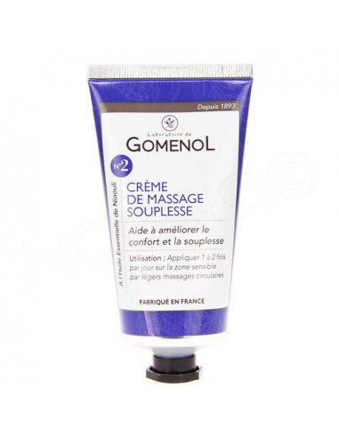 Gomenol N°2 Crème de Massage Souplesse. 75ml