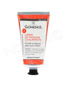 Gomenol N°1 Crème de massage chauffante. 75ml