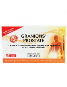 Granions Prostate et Confort Urinaire. 40 gélules