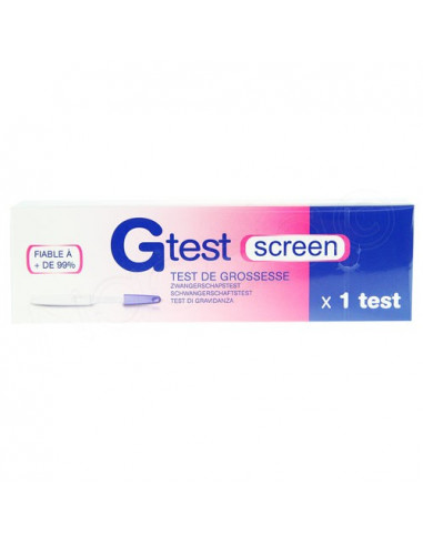 Gtest Screen test de grossesse 1 test