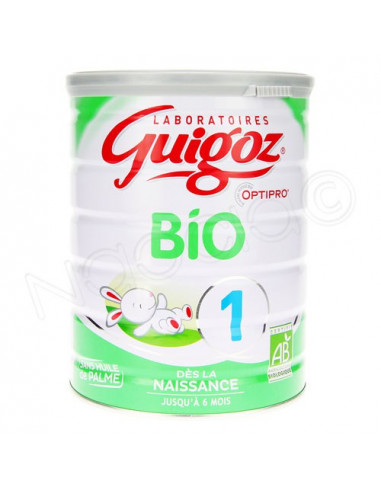 GUIGOZ 1 Bio - Dès la naissance jusqu'à 6 mois - 800g