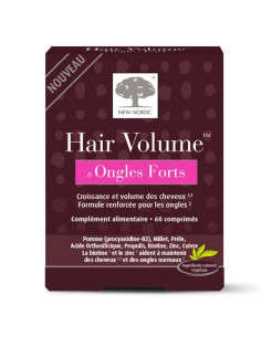 New Nordic Hair Volume & Ongles Forts Croissance des cheveux et ongles. 60 comprimés -