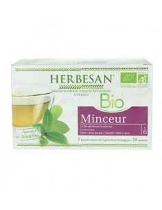 Herbesan Infusion Bio Minceur. 20 sachets