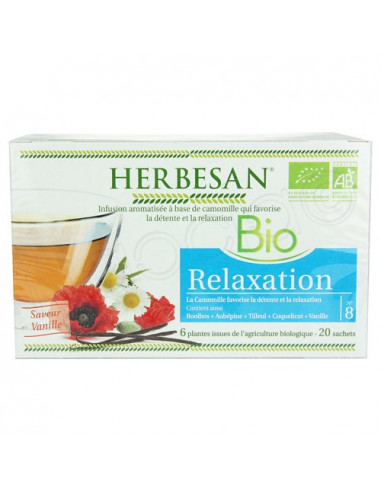 Herbesan Infusion Camomille Bio 20 sachets