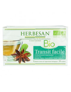 Herbesan Infusion Bio Transit Facile. 20 sachets