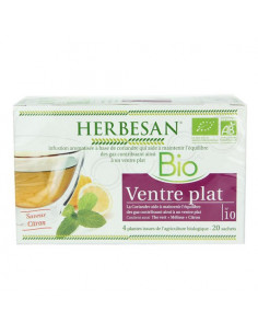 Herbesan Infusion Bio Ventre Plat. 20 sachets