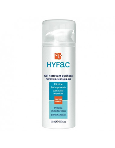 Hyfac Gel Nettoyant Purifiant. 150ml