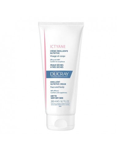 Ducray Ictyane Crème Emolliente Nutritive. 200ml