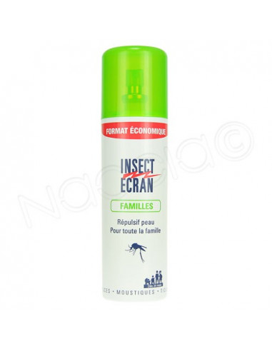 Insect Ecran Répulsif Peau Familles. 200ml