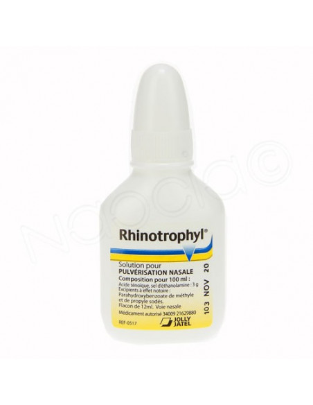 Rhinotrophyl Rhume Rhinopharyngite Solution pulvérisation nasale 12ml  - 3