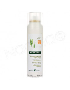 Klorane Shampooing Sec Extra-Doux au Lait d'Avoine. 150ml - cheveux foncés