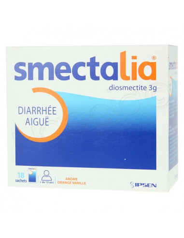 Smectalia 18 sachets arôme vanille