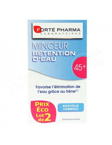 Forté Pharma Minceur Rétention d'Eau 45+. Lot 2x28 comprimés