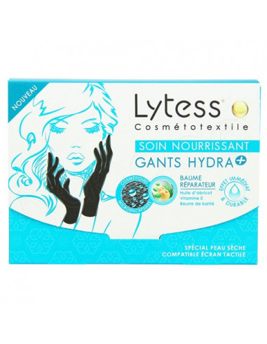 Lytess Gants Hydra+ Soin Nourrissant spécial Peau Sèche. 1 paire