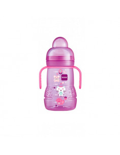 MAM Biberon de transition fille 220ml Mam - 1