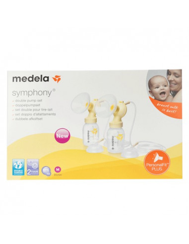 MEDELA SET DOUBLE SYMPHONY PERSONALFIT PLUS 24mm (M) Medela - 1