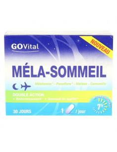 Méla-Sommeil Double Action. 30 gélules