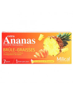 Milical Extra Ananas Brûle-Graisses 7 jours. x7 unidoses