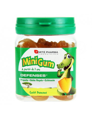 MiniGum Défenses Goût Pomme