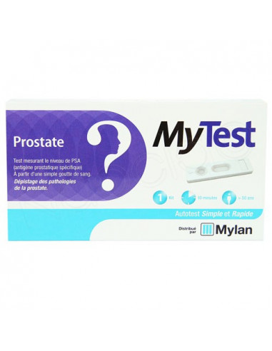 MyTest Prostate Autotest de Dépistage des pathologies de la prostate. x1 kit