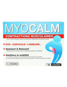 Myocalm contractions musculaires 30 comprimés