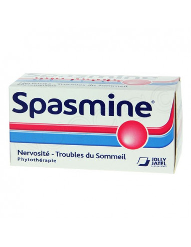 Spasmine Nervosité Troubles du Sommeil Phytothérapie. 60 comprimés