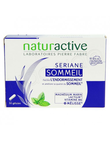 Naturactive Sommeil de qualité favorise l'endormissement. 30 gélules