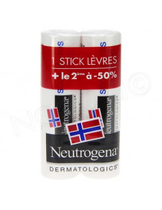 Neutrogena Stick Lèvres. Lot 2x48g