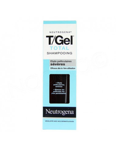 Neutrogena T/Gel Total Shampooing Etats pelliculaires sévères. 125ml