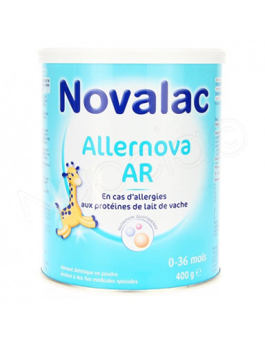 Novalac Allernova AR 0-36 mois. 400g