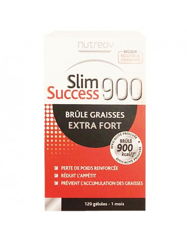 Nutreov Slim Success 900 Brûle Graisses Extra Fort. 120 gélules