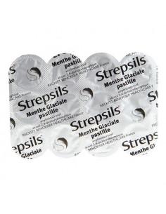 Strepsils Mal de Gorge Menthe Glaciale. 24 pastilles à sucer 2