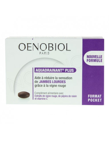 Oenobiol Aquadrainant Plus Jambes Lourdes. 45 comprimés