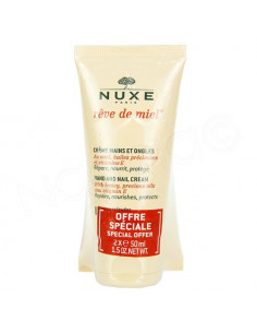 Nuxe Rêve de Miel Crème Mains et Ongles. Lot 2x50ml