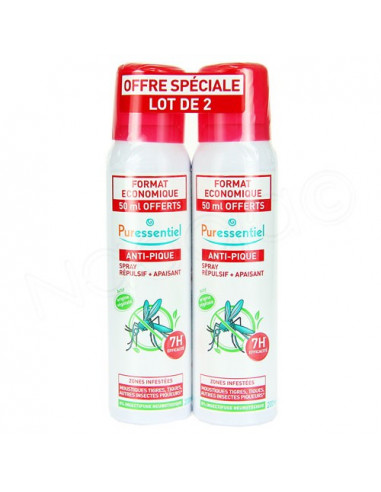 Puressentiel Anti-pique Spray. Lot 2x200ml