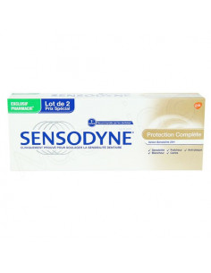 Offre Sensodyne Dentifrice Protection Complète. Lot 2x75ml